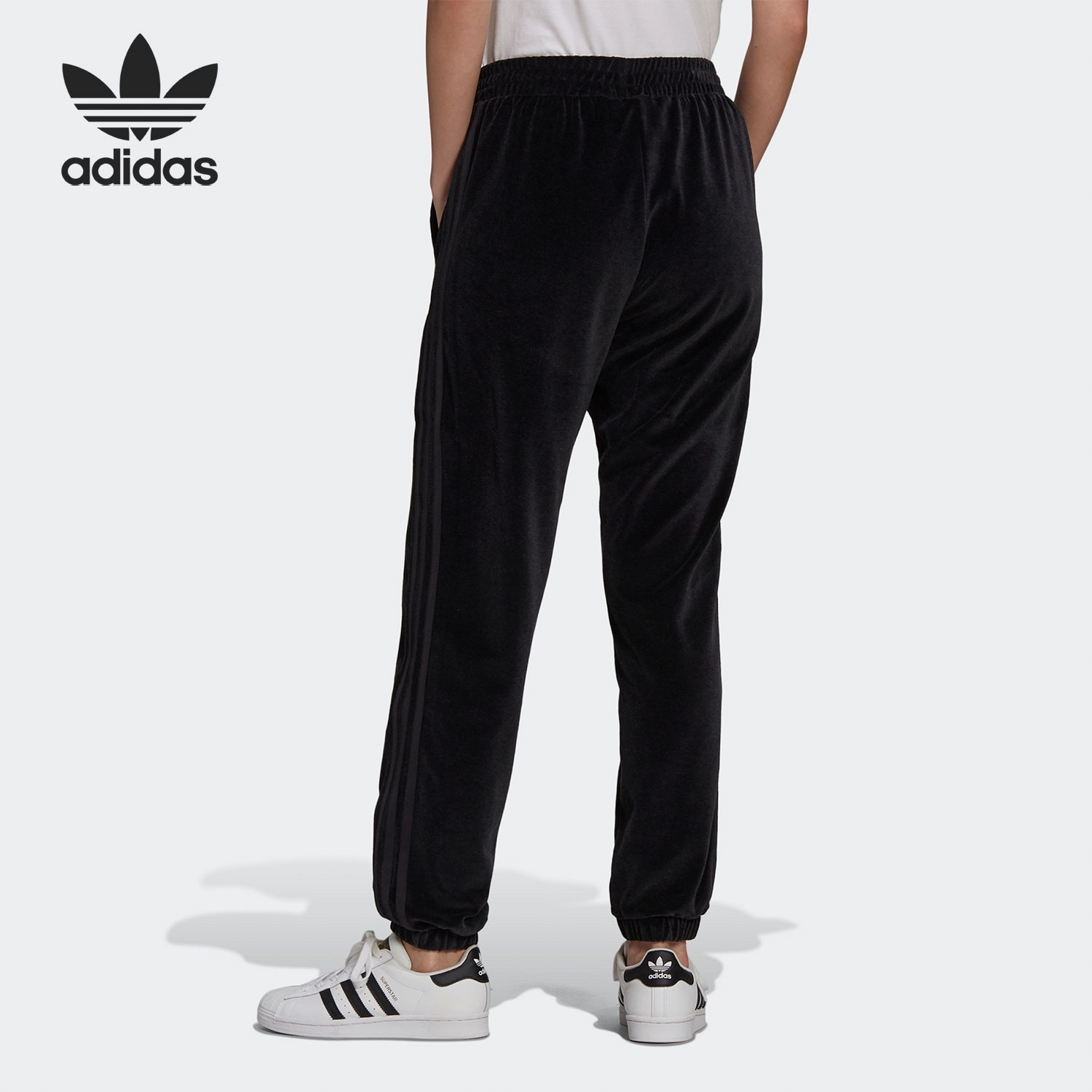 阿迪达斯三叶草运动长裤h18004