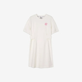 收腰女子透气运动短袖 26夏季 连衣裙 斯凯奇正品 Skechers