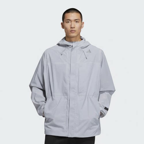 Adidas/阿迪达斯正品2025男士宽松户外探险运动冲锋衣JM0979