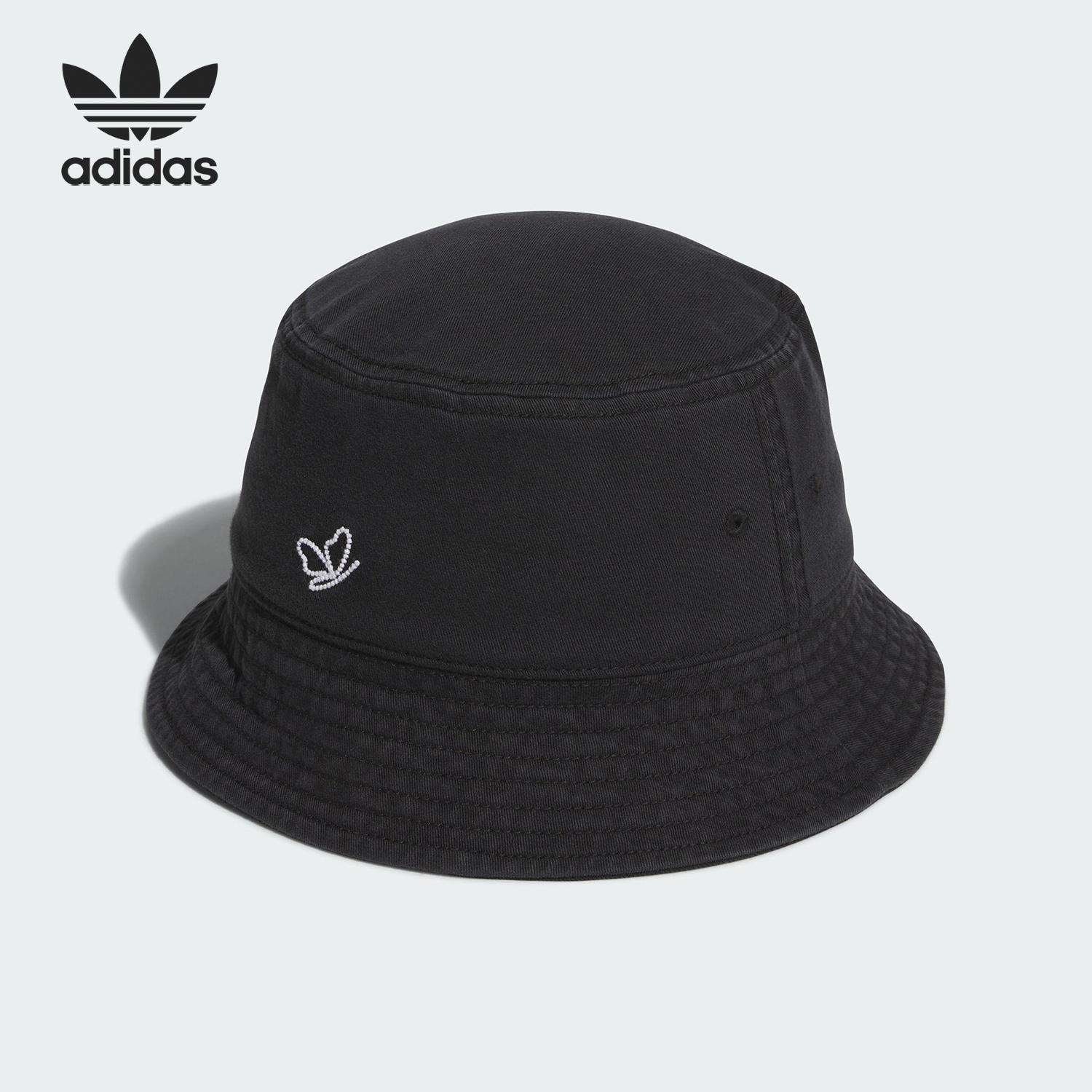 Adidas/阿迪达斯正品三叶草男女遮阳透气运经典动渔夫帽KG7094