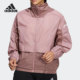 女子运动户外抗风连帽外套HN1996 新款 Adidas 阿迪达斯正品