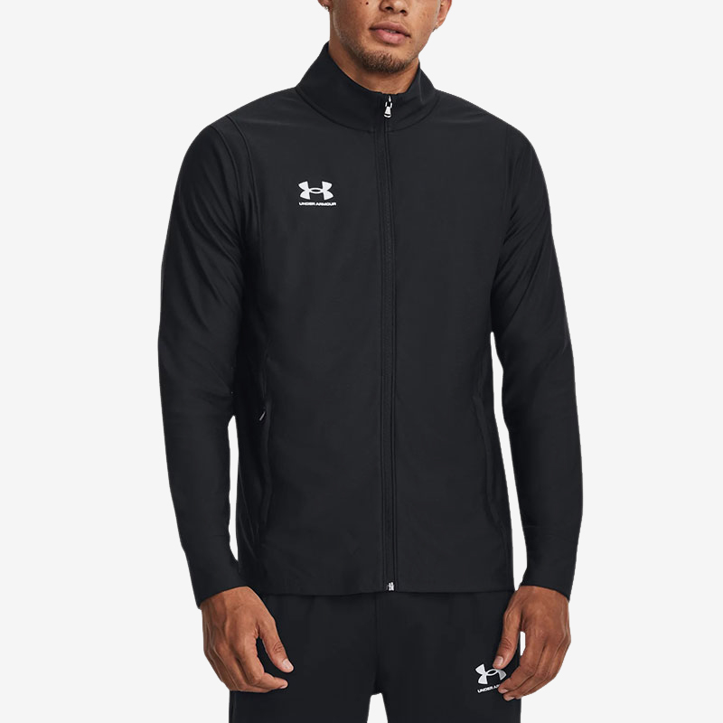 UA/安德玛正品2025新款男子户外足球运动立领夹克外套1379494-001