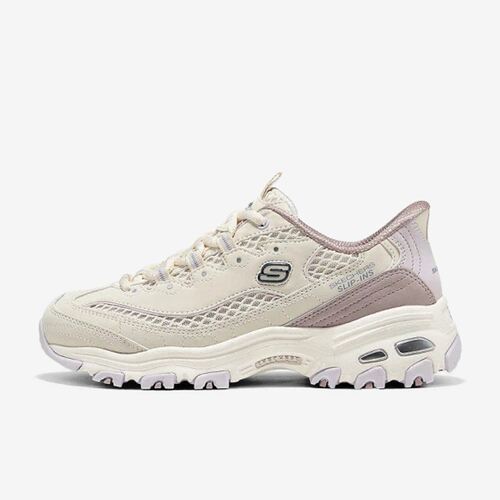 Skechers斯凯奇正品D'LITES女款潮流绑带低帮休闲鞋150868-NTPR