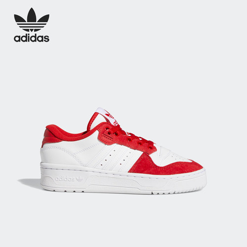Adidas/阿迪达斯正品三叶草 RIVALRY LOW J大童经典运动鞋FV4948