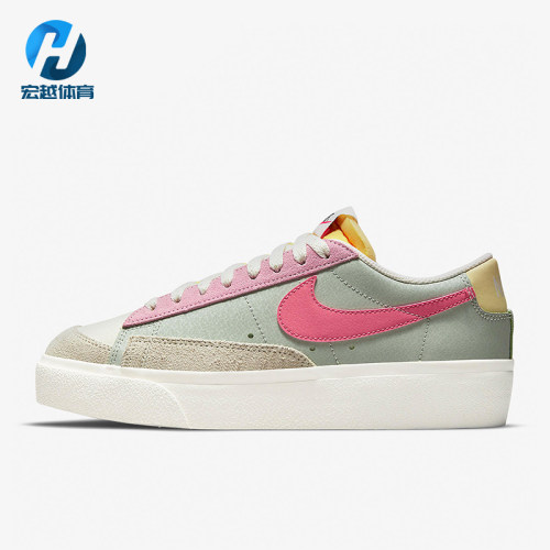 Nike/耐克正品Blazer 女士低帮时尚防滑减震运动板鞋DM9464-001