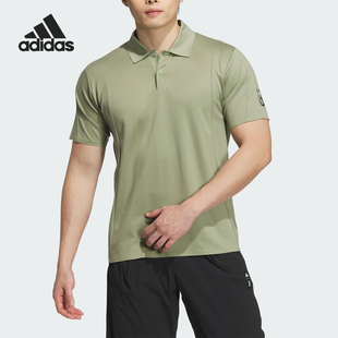 舒适透气休闲运动POLO衫 Adidas 男士 阿迪达斯正品 JI8701 秋季