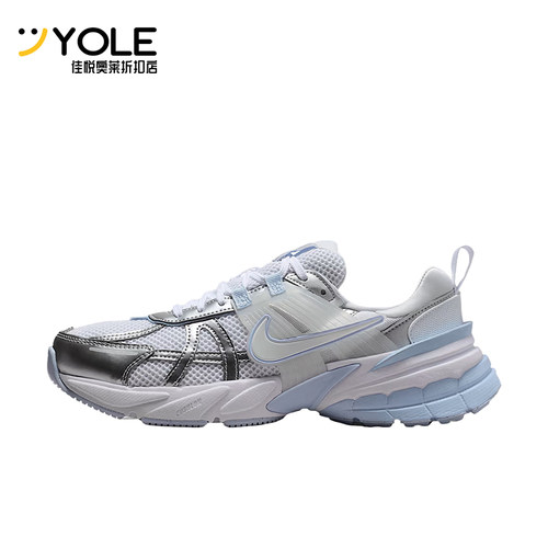 Nike/耐克正品V2K Run女士时尚网布透气低帮跑步鞋FD0736-119