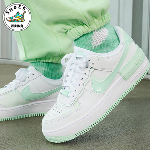 耐克正品 FZ3773 AIR 板鞋 100 FORCE1女士厚底低帮透气经典 Nike