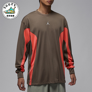 耐克正品 T恤IF1886 春秋JORDAN男士 印花球衣长袖 040 透气时尚 Nike