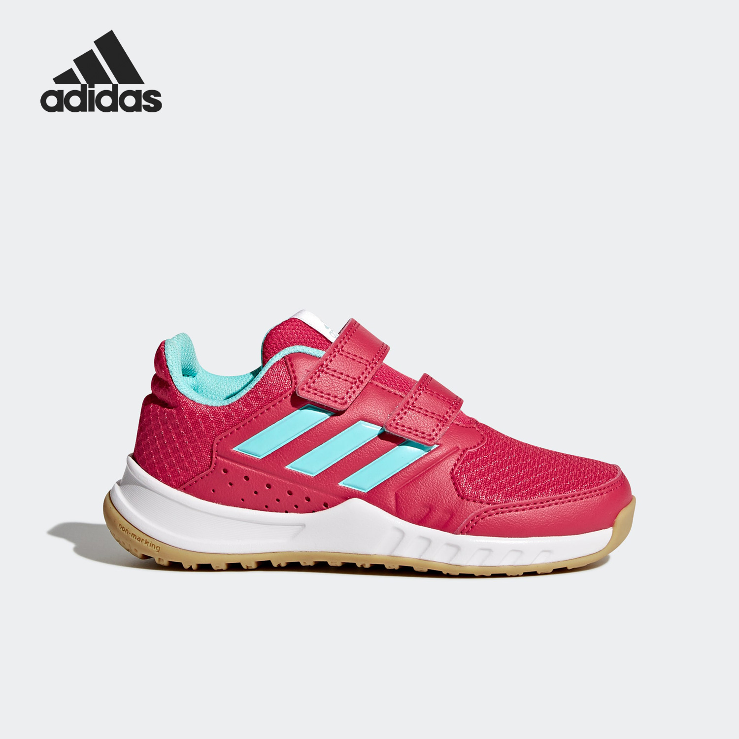 阿迪达斯儿童时尚透气训练运动鞋