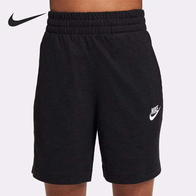 Nike/耐克正品夏季新款大童针织休闲跑步透气运动短裤FZ5512-010