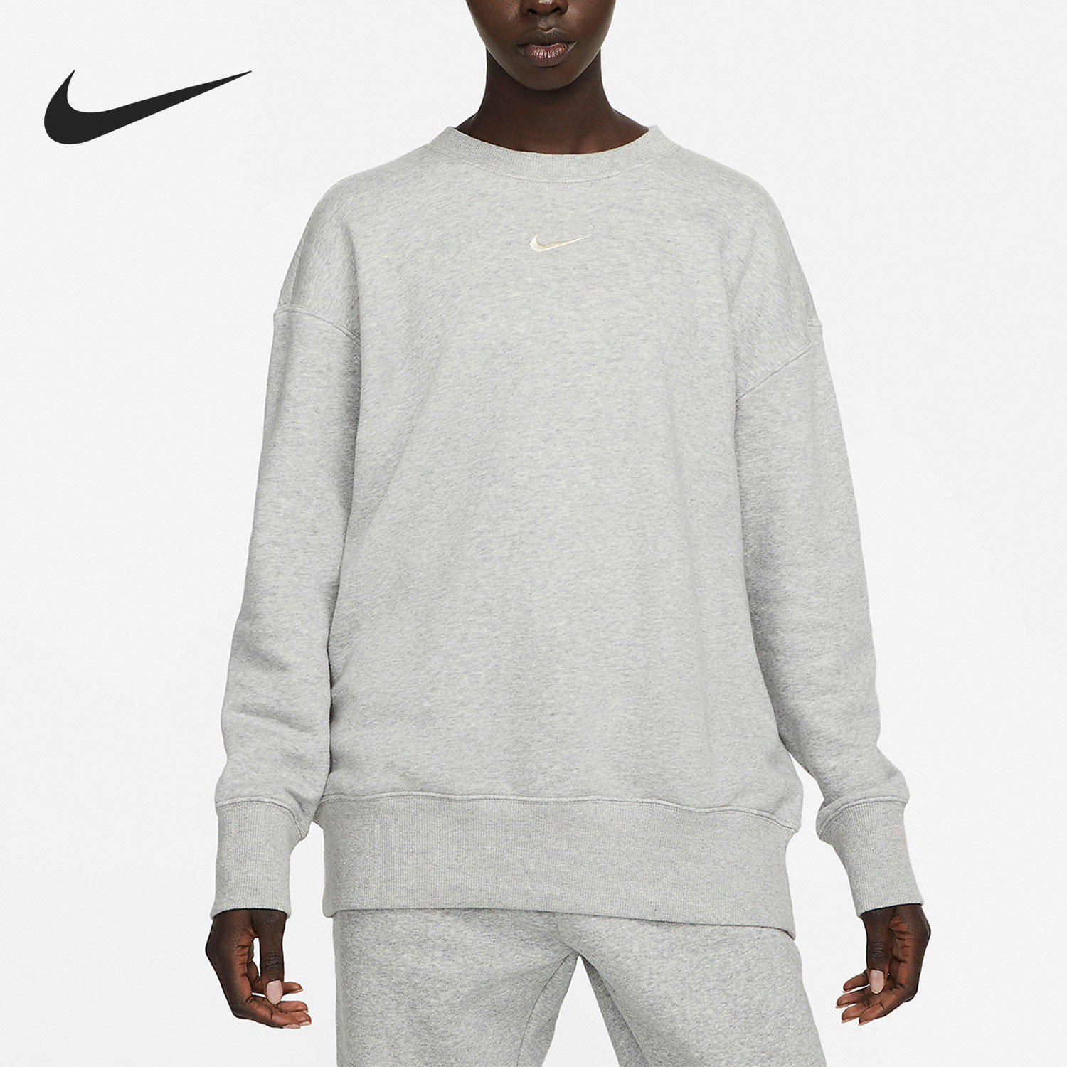 Nike/耐克正品秋冬新款女子运动休闲加绒套头卫衣DQ5734-063,运动服/休闲服装,运动卫衣/套头衫,淘宝优惠券,粉丝福利购,淘宝优惠卷