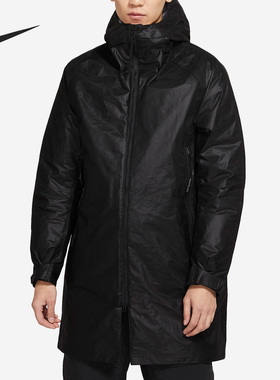 Nike/耐克正品新款男子运动保暖中长款梭织外套CZ9297-010