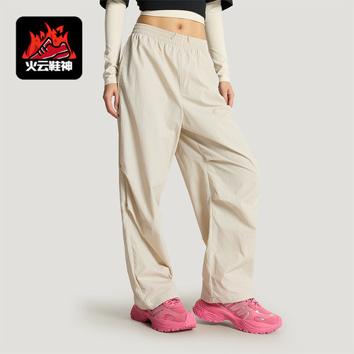 Adidas/阿迪达斯正品春秋女士运动日常宽松简约休闲长裤KX6803
