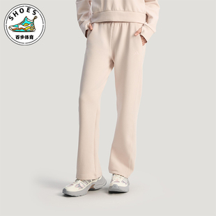 女士日常直筒针织运动长裤 Adidas 款 2025冬季 KH2689 阿迪达斯正品