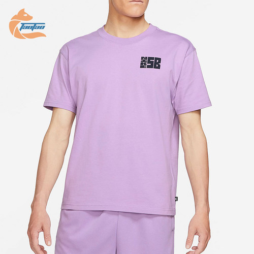 Nike/耐克正品SB字母印花圆领短袖T恤新款经典短袖T恤DJ4873-589