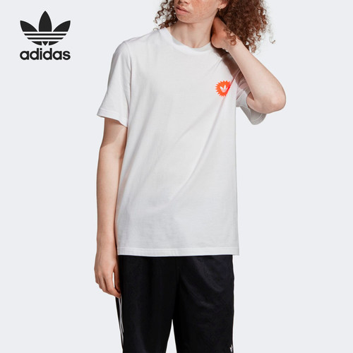 Adidas/阿迪达斯正品19三叶草 BODEGA POSTER T男短袖上衣ED7066