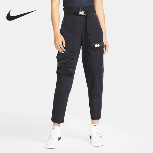 Nike耐克正品Naomi Osaka女印花休闲运动轻便舒适长裤DJ4662-010