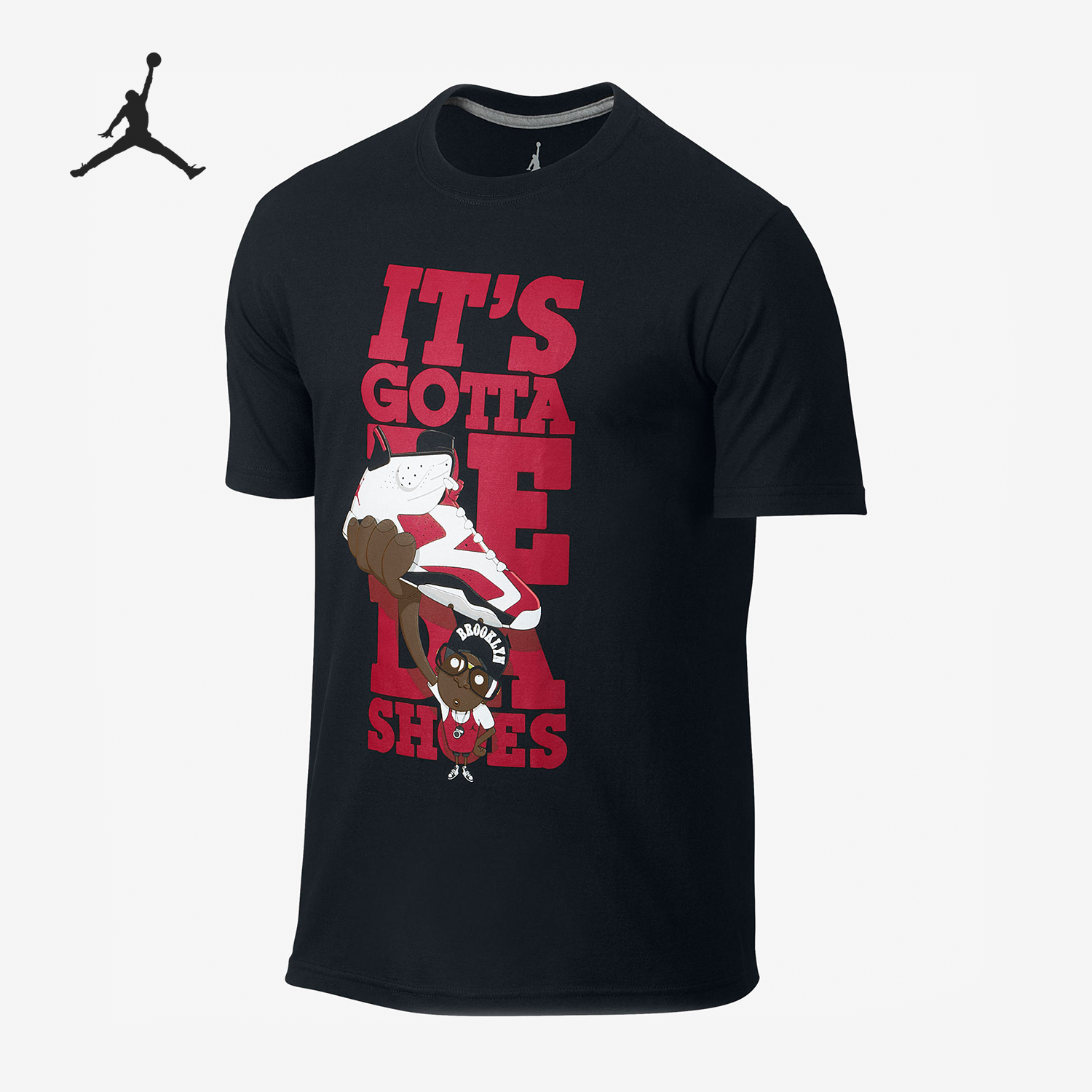 Nike/耐克正品JORDAN男士印花圆领篮球运动短袖T恤635707-010