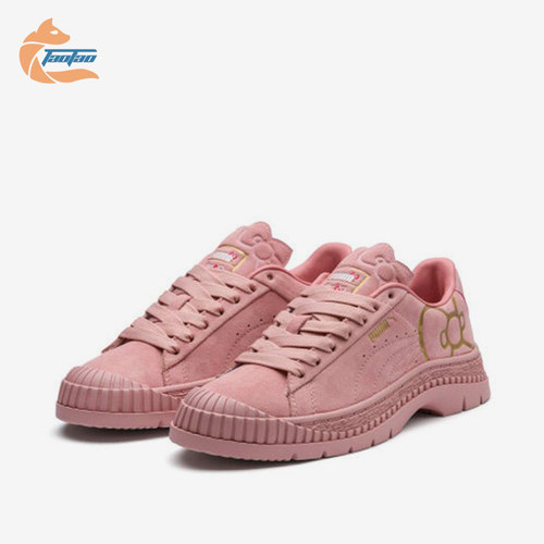 Puma/彪马正品Hello Kitty女士低帮休闲经典轻便板鞋372974-01