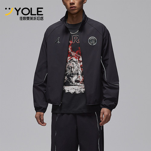 Nike/耐克正品JORDAN男士立领耐穿休闲经典运动外套IF3798-018