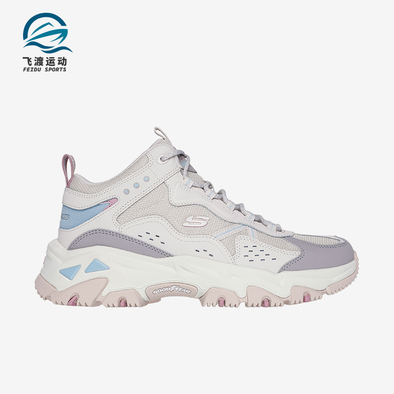 斯凯奇女士耐磨厚底休闲鞋