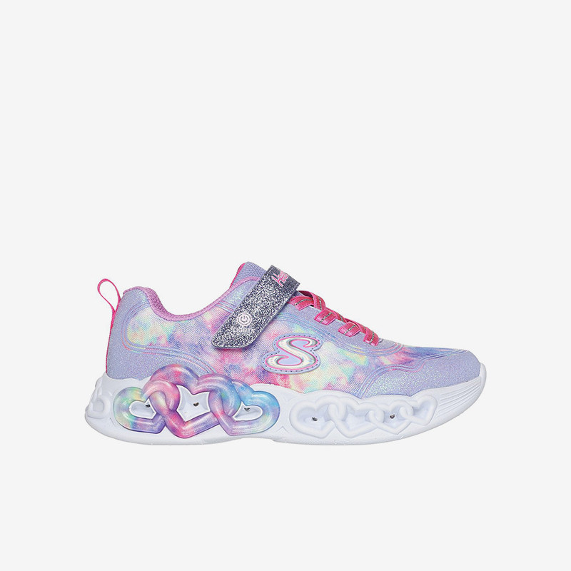 斯凯奇大童低帮魔术贴休闲鞋