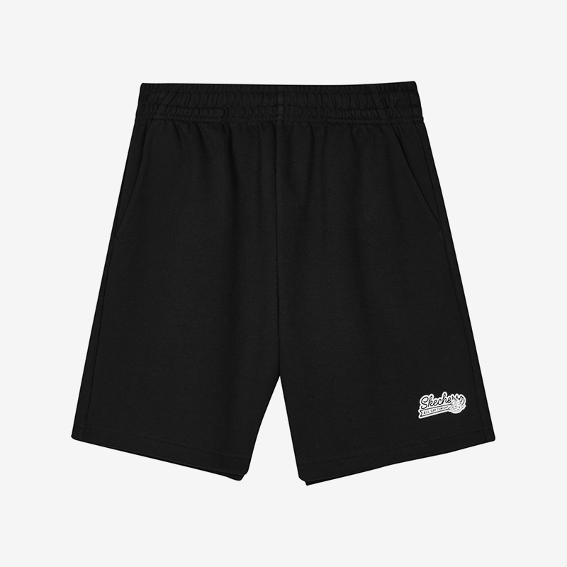 Skechers/斯凯奇正品2024新款女士透气休闲宽松户外针织短裤