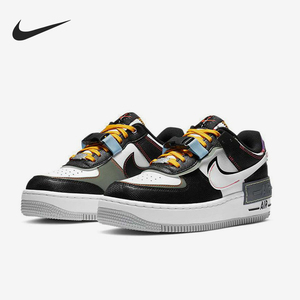 Nike/耐克正品Air Force 1女士运动耐磨厚底休闲板鞋DC2542-001