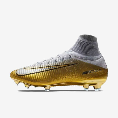 Nike耐克正品Mercurial Superfly 5 CR7高帮足球鞋AR0998-009