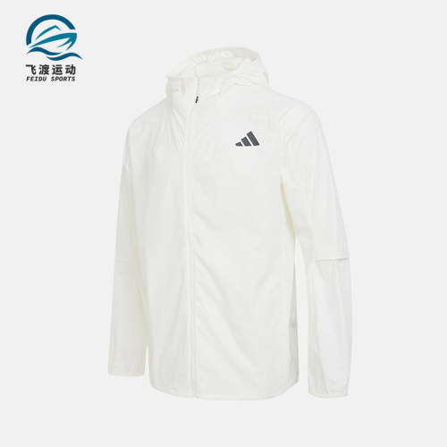 Adidas/阿迪达斯正品春秋款男士运动印花经典拉链连帽外套KB5159