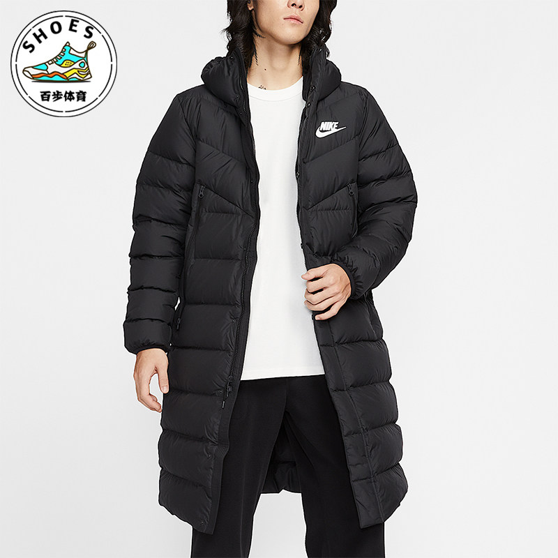 Nike/耐克正品2025秋季款男士日常运动连帽保暖羽绒服IB2963-010
