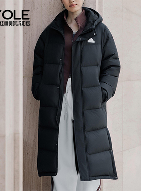 Adidas/阿迪达斯正品V LONG DOWN UG男女长款保暖羽绒服KF6741