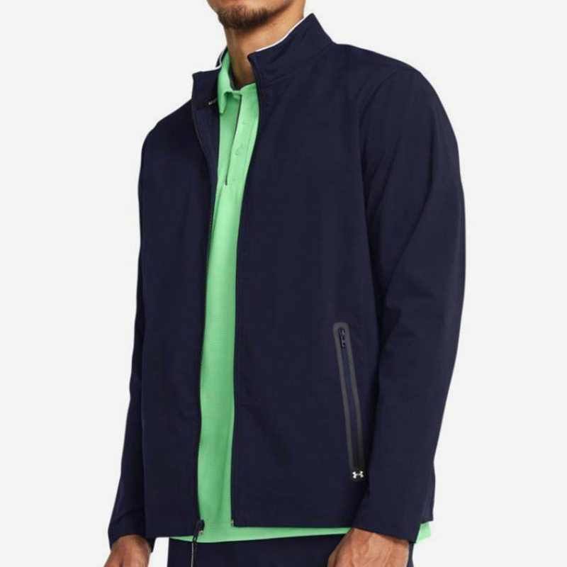 UA/安德玛正品Storm Windstrike男子高尔夫立领外套1383150-410