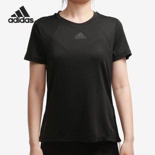 女子新款 當季 阿迪達斯正品 H20744 修身 舒適運動T恤 短袖 Adidas