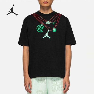 Nike/耐克正品26夏Air Jordan男子运动印花套头短袖T恤DJ9740-010