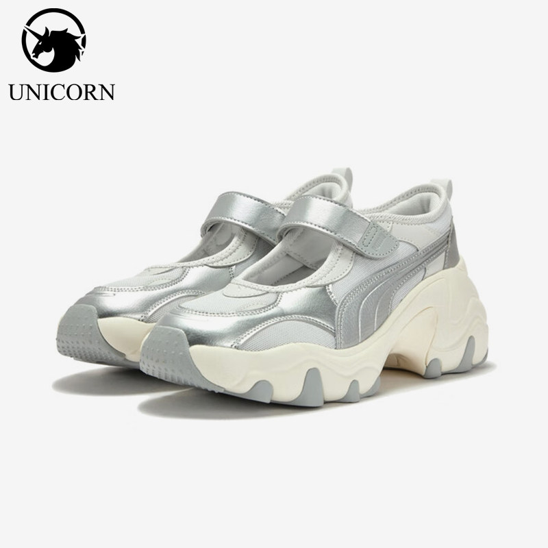 Puma/彪马正品2026夏款女士日常运动耐磨低帮厚底凉鞋398677-06