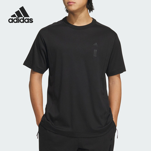 简约透气运动短袖 26夏武极系列男士 IW1518 阿迪达斯正品 Adidas