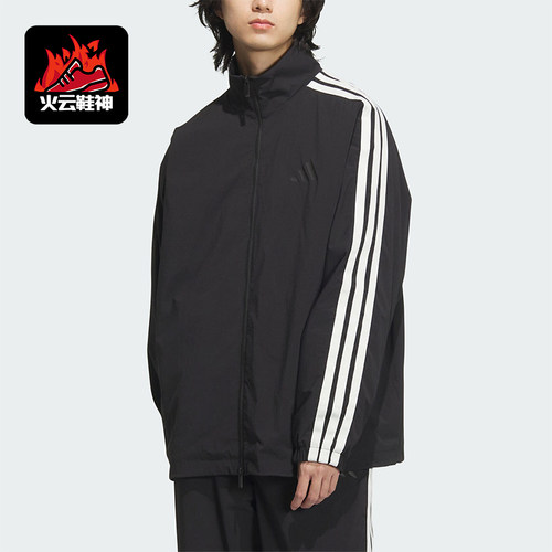 Adidas/阿迪达斯正品ST 3ST WV TT 男士拉链夹克外套JL6091