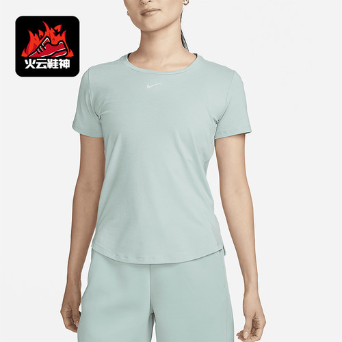 Nike/耐克正品夏季新款女士运动跑步训练圆领短袖DD0619-309