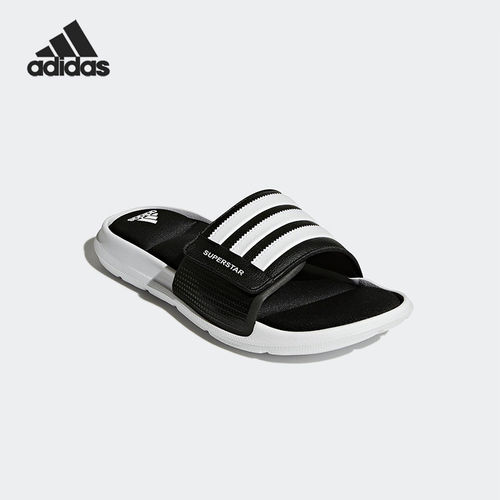 Adidas/阿迪达斯正品SUPERSTAR SLIDE男士游泳运动拖鞋AC8325