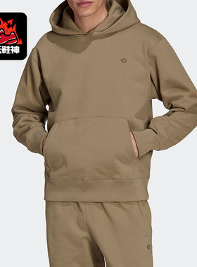 Adidas/阿迪达斯正品三叶草男子运动连帽宽松套头衫 H62532