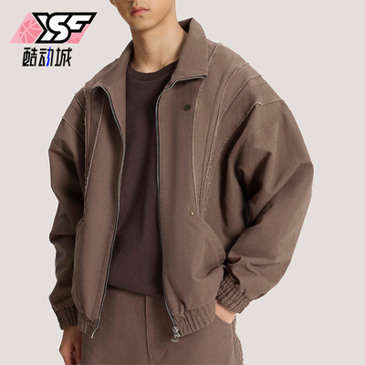 Adidas/阿迪达斯正品三叶草男士复古梭织运动夹克薄外套KR2620