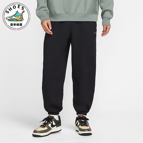 Nike/耐克正品Solo Swoosh男士运动束脚加绒保暖长裤HV1089-010