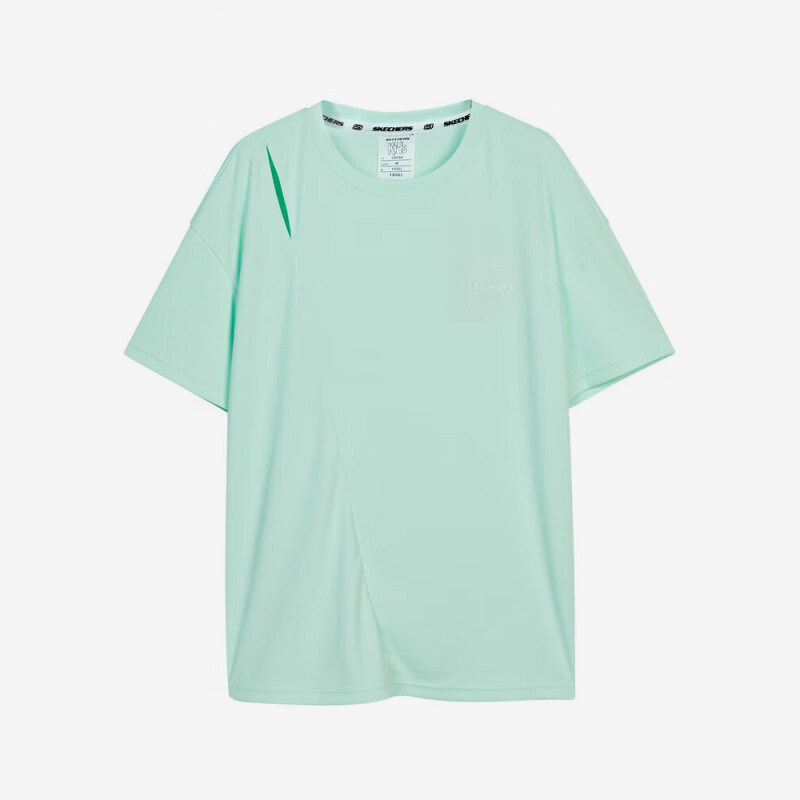 Skechers/斯凯奇正品KNITSHORTSLEEVETEE儿童清新短袖,童装/婴儿装/亲子装,T恤,淘宝优惠券,粉丝福利购,淘宝优惠卷