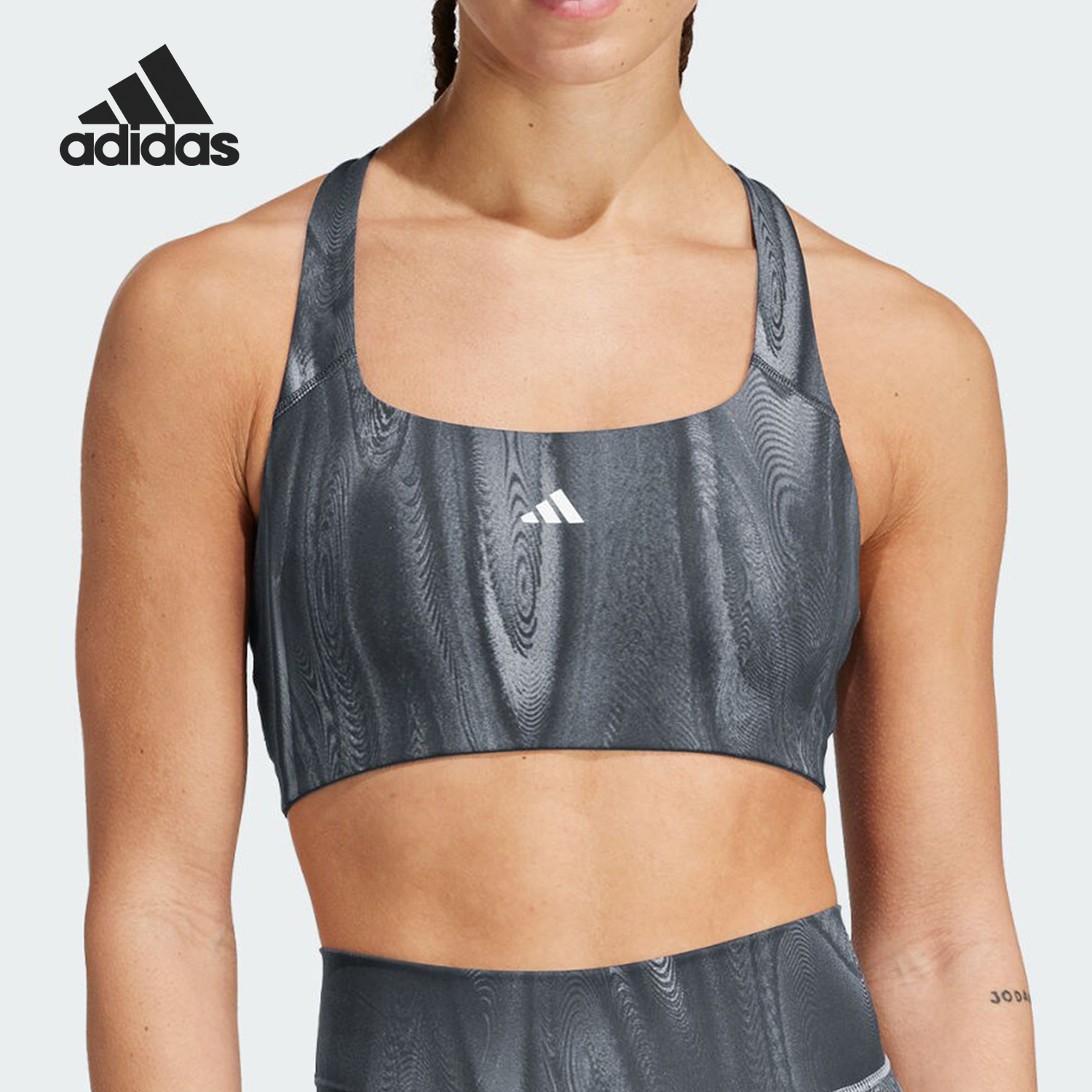 Adidas/阿迪达斯正品PWIM MS 3S BRA 女士训练运动内衣IW9961