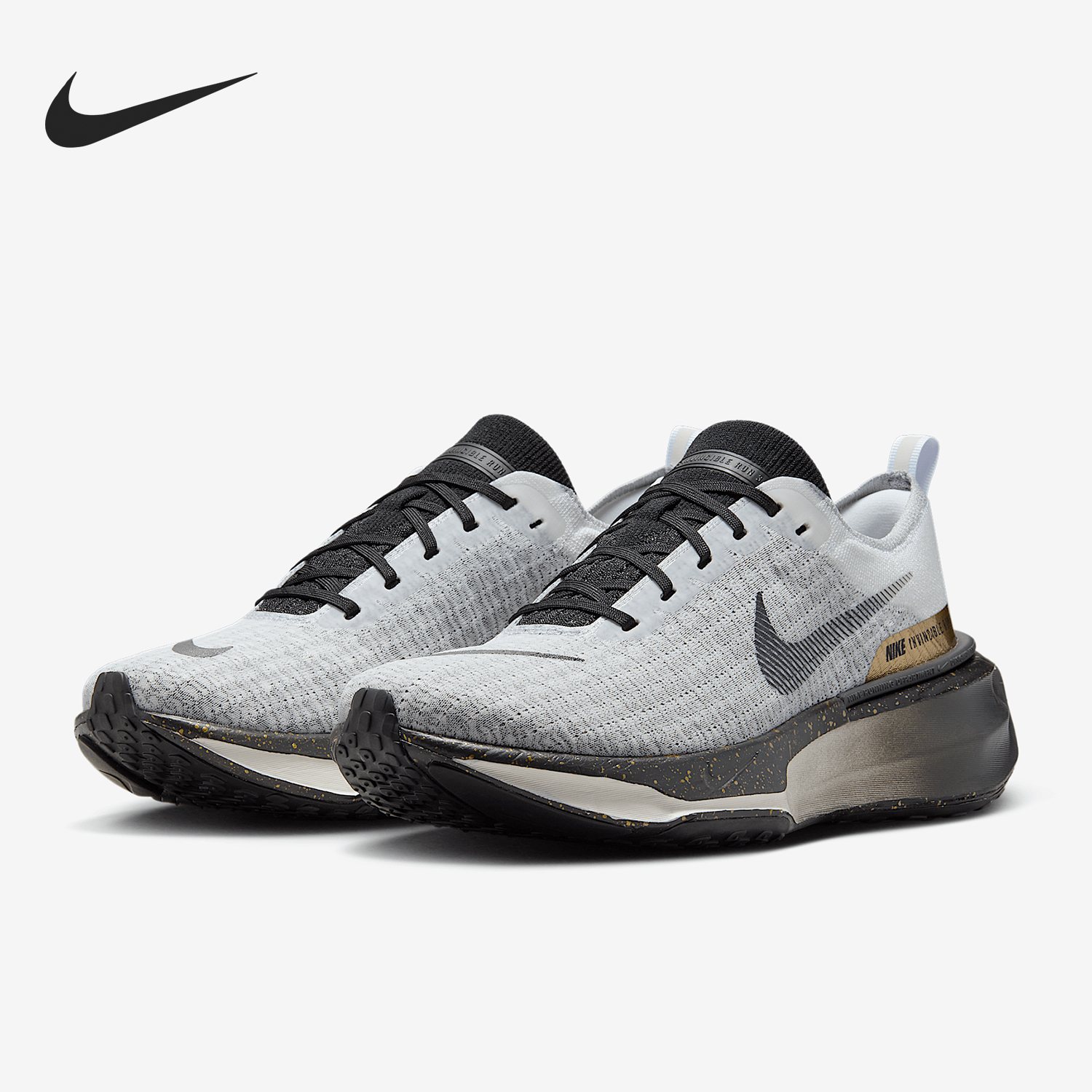 Nike/耐克正品INVINCIBLE 3男士厚底公路跑步鞋IB2756-100