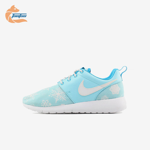 Nike/耐克正品Roshe One Print GS女子大童跑步鞋677784-401