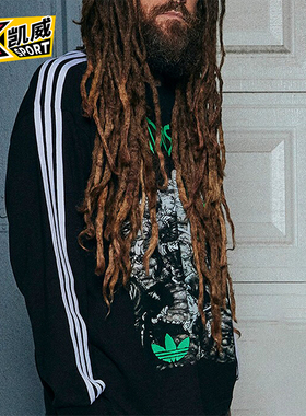 Adidas/阿迪达斯正品LONGLSEEVE KORN三叶草男士T恤IW7523