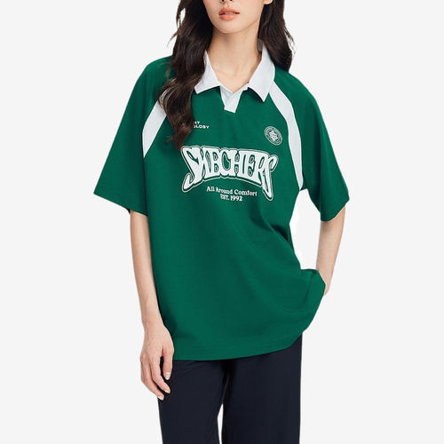Skechers斯凯奇正品生活系列男女速干透气翻领衫L225U040-02P6